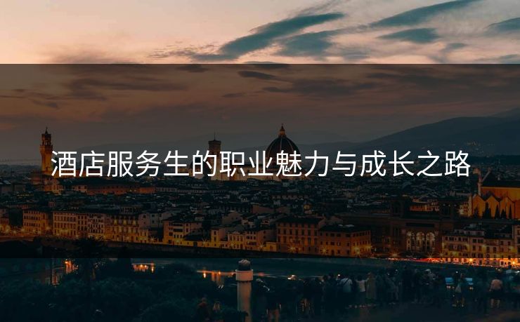 酒店服务生的职业魅力与成长之路