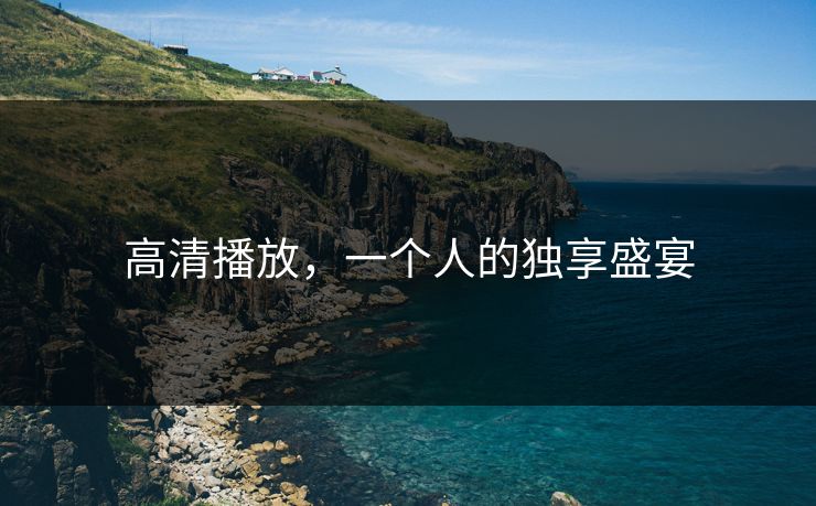 高清播放，一个人的独享盛宴